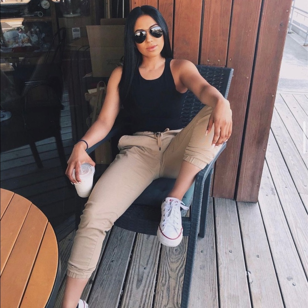 Black Cargo Pants